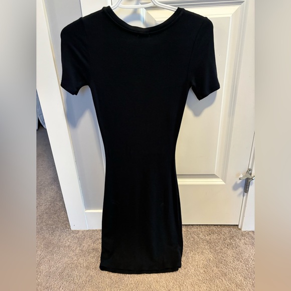 GARAGE Black Mini T-Shirt Dress - Picture 3 of 3